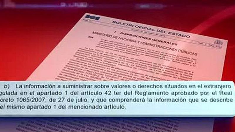 Los contribullentes con más de 50.000 euros en el extranjero deberán comunicarlo a Hacienda
