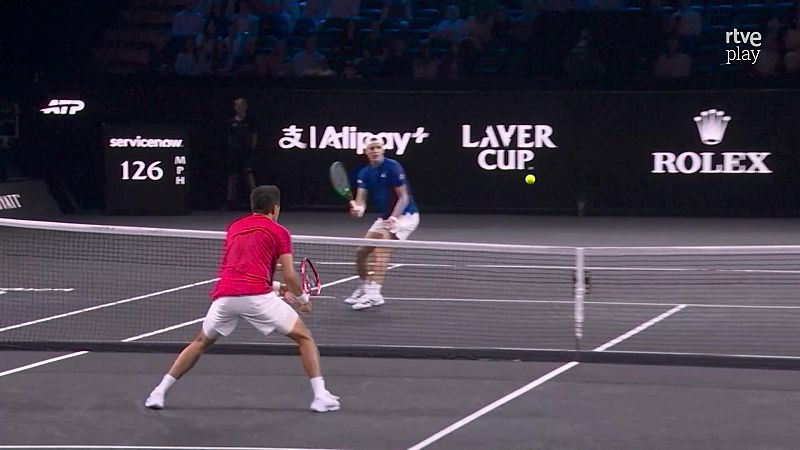 TENIS - Laver Cup. Partido Individual: J. Mensik ? B. Nakashima    250926_ _ _ _ _PTR