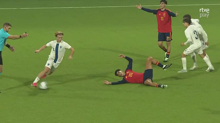 Fútbol - Clasificación Campeonato de Europa Sub-21. 8ª Jornada: Finlandia – España 