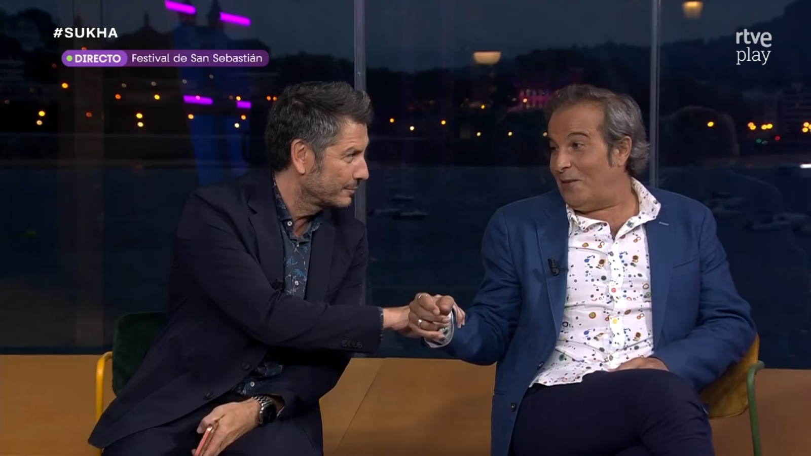 Carlos del Amor y José Fernández en el Festival de San Sebastián