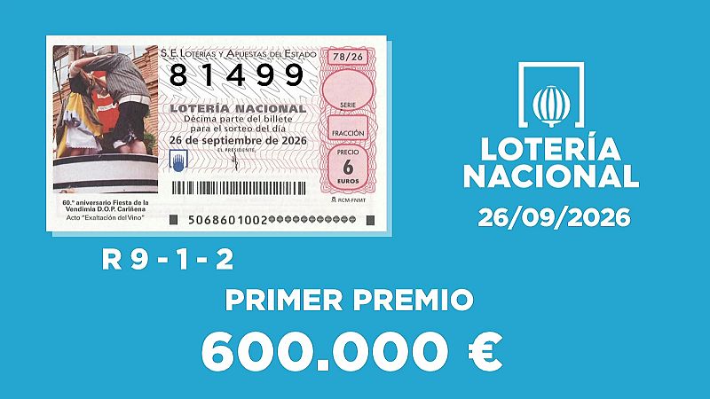 Lotería Nacional 26.09.26