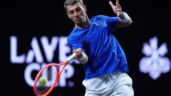 Tenis - Laver Cup. Partido Individual: F. Cobolli - L. Tien