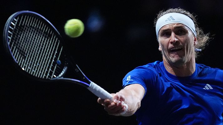 Tenis - Laver Cup. Partido Individual: A. Zverev - A. de Minaur  