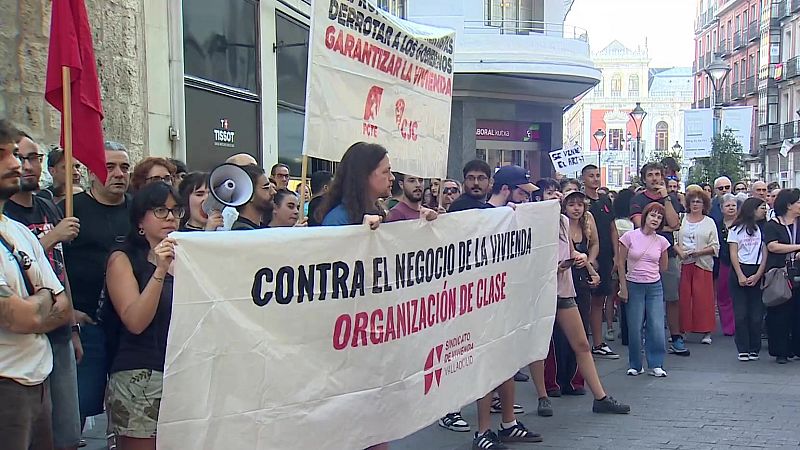 Fin de semana de protestas por la vivienda en Castilla y León