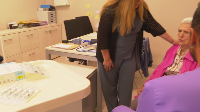 En la residencia Elorduy de Barrika tienen todo preparado para empezar a vacunar contra la gripe