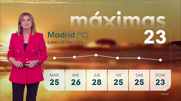 Informativo de Madrid - El tiempo en la Comunidad de Madrid –   28/09/26