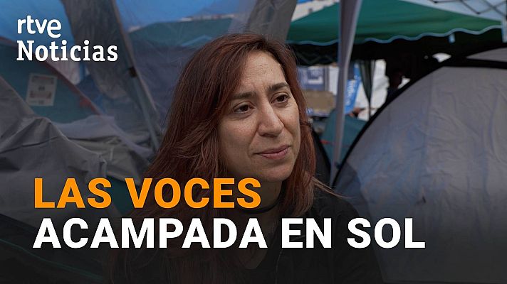RTVE Noticias Vídeo - Las voces: Acampada en Sol - Arancha