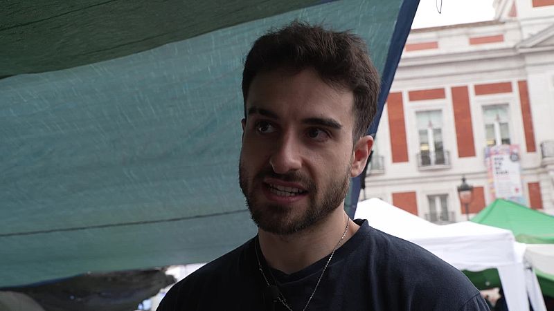Oriol voces acampada