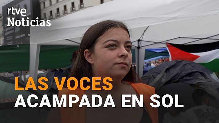 RTVE Noticias Vídeo - La voces: Acampada en Sol - Irene