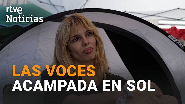 RTVE Noticias Vídeo - Las voces: Acampada en Sol - Samantha Hudson