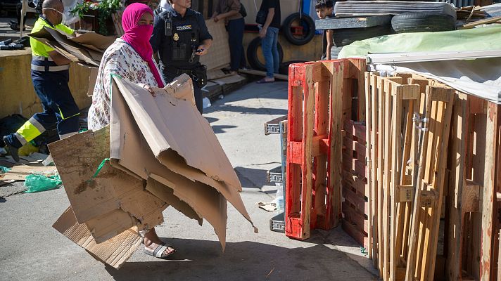 Telediario 1 - Las mujeres migrantes, las más vulnerables de la crisis de Ceuta