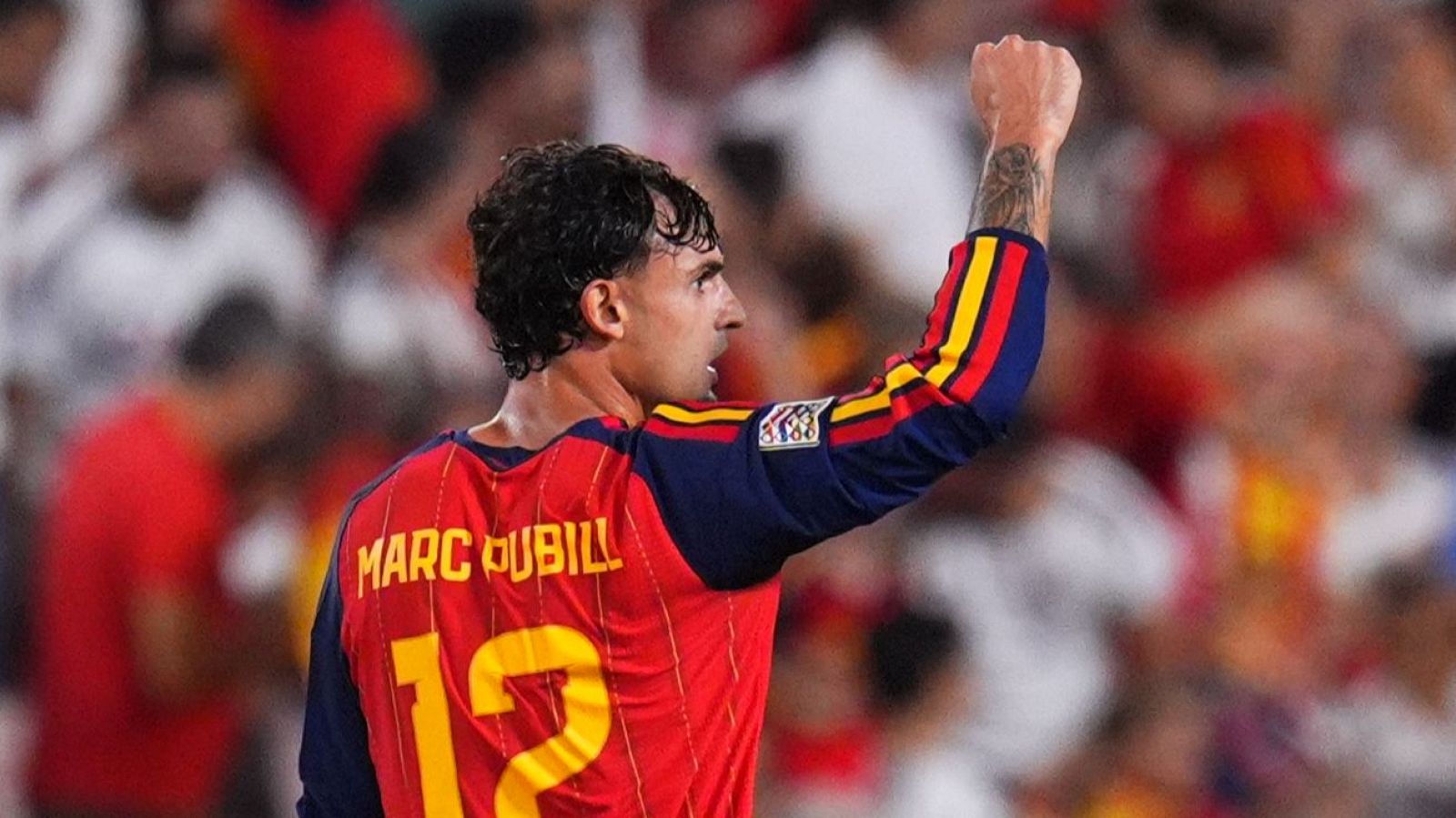 Gol de Marc Pubill en el minuto 31 del España - Croacia (2-1) | Nations League