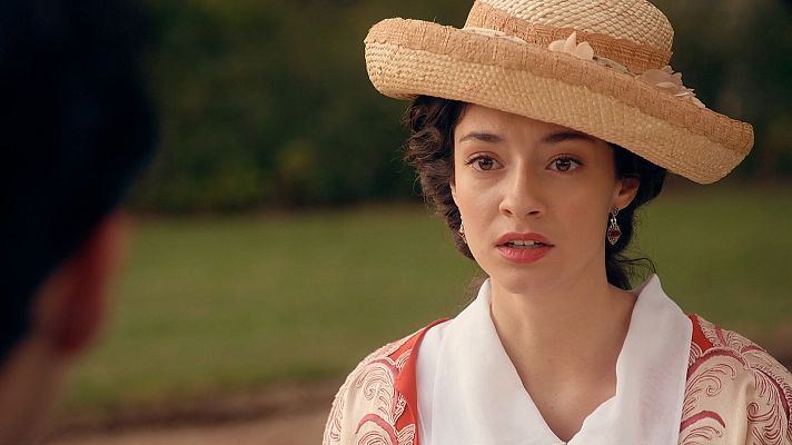 La Promesa - La conversación de Ángela y Curro termina por los aires