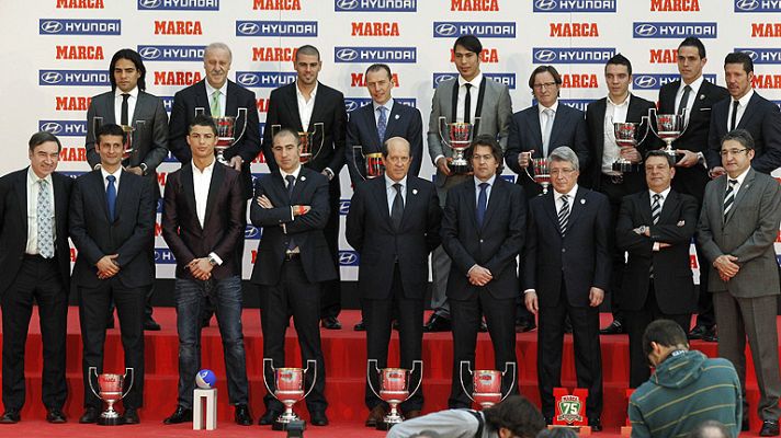 Telediario 1 - Lo mejor del año, en los premios Marca