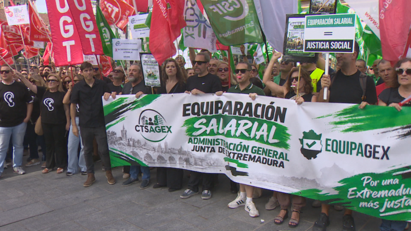 Equiparación salarial de los trabajadores de la Junta - Noticias de Extremadura