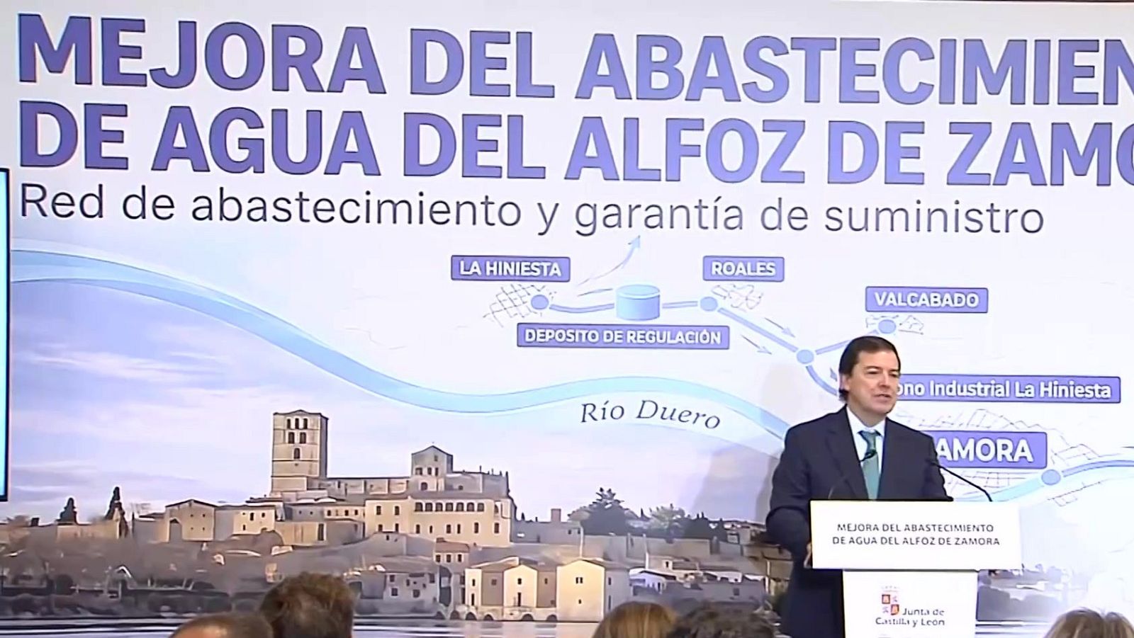 Nuevas infraestructuras de suministro de agua en Zamora