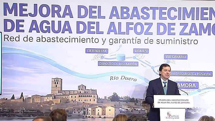 Noticias de Castilla y León - Nuevas infraestructuras de suministro de agua en Zamora