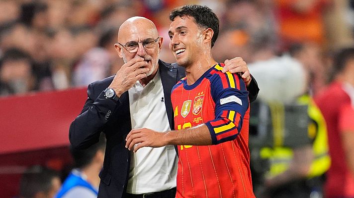 Teledeporte - De la Fuente hace de España un equipo perfectamente engranado