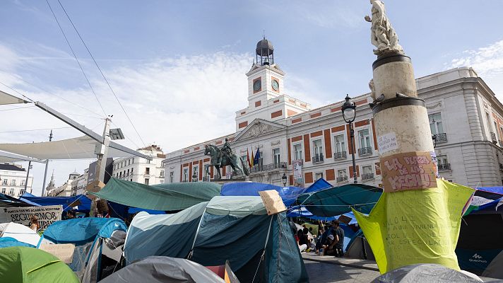 Telediario 2 - El Sindicato de Inquilinas pide el sí a los decretos