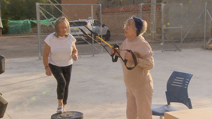 Noticias de Castilla y León - Un gimnasio sobre ruedas para frenar el envejecimiento en los pueblos
