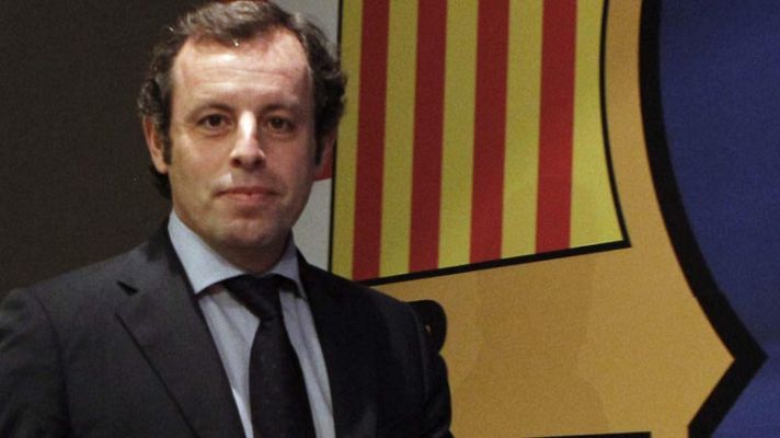 Telediario 1 - Hablar catalán es sentir el Barça, según Rosell