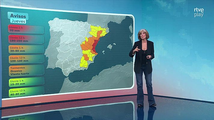 El tiempo - Descenso de máximas en el extremo norte, notable en cantábrico oriental, ascensos puntuales en el centro