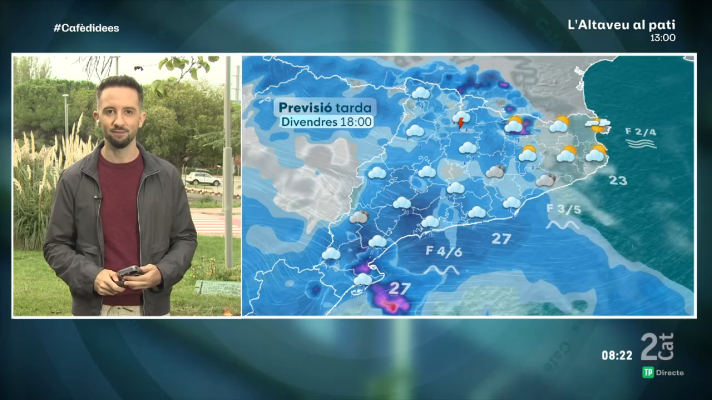 El temps - Aiguats a l'Ebre i cap de setmana inestable amb més xàfecs i tempestes