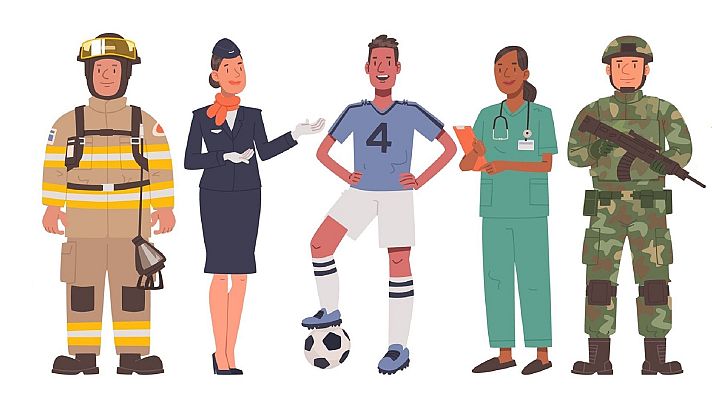Aquí hay trabajo - Cambiarte de ropa y tiempo de trabajo