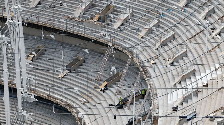 L'informatiu - Comunitat Valenciana - Las obras del nuevo estadio del Valencia CF avanzan a buen ritmo