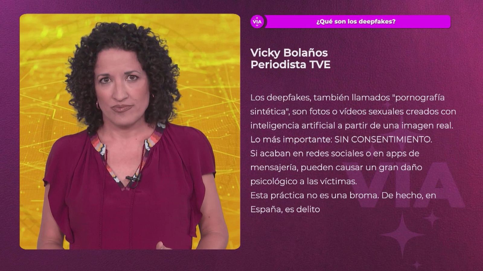 Pregunta a VIA: ¿Qué son los deepfakes?