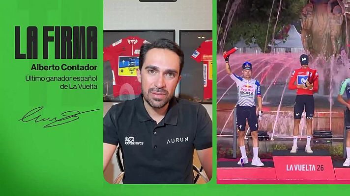 TDPedales - "La firma" Alberto Contador