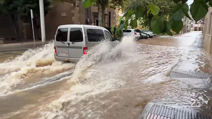 L'Informatiu - Les tempestes col·lapsen el Montsià