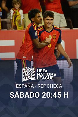 UEFA Nations League - Nations League: España - Rep. Checa, este sábado 3 de octubre a las 20:45 horas en La 1 y RTVE Play