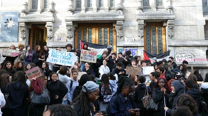 La tarde en 24h - Las protestas estudiantiles se intensifican en Francia