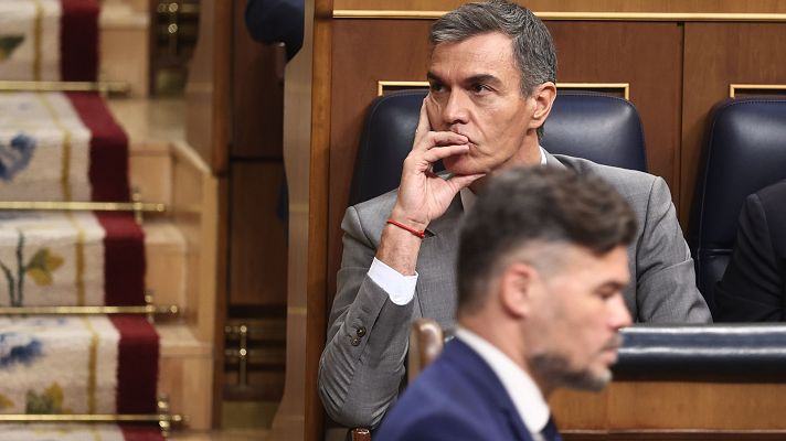 Telediario 2 - Sánchez decidirá este fin de semana si convoca elecciones tras la caída de los decretos de vivienda