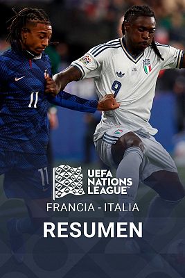 UEFA Nations League - Francia - Italia: resumen, jugadas y goles del partido de la UEFA Nations League 2026