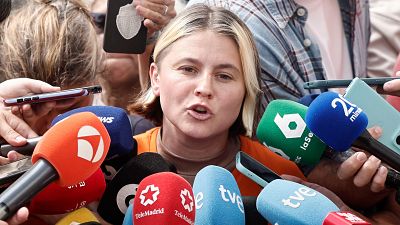 Valeria Racu, portavoz del Sindicato de Inquilinas: "La acampada en Sol sigue hacia adelante"