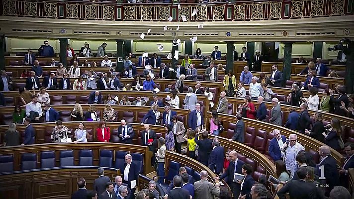 Telediario 2 - Especial: El Congreso tumba los decretos de vivienda