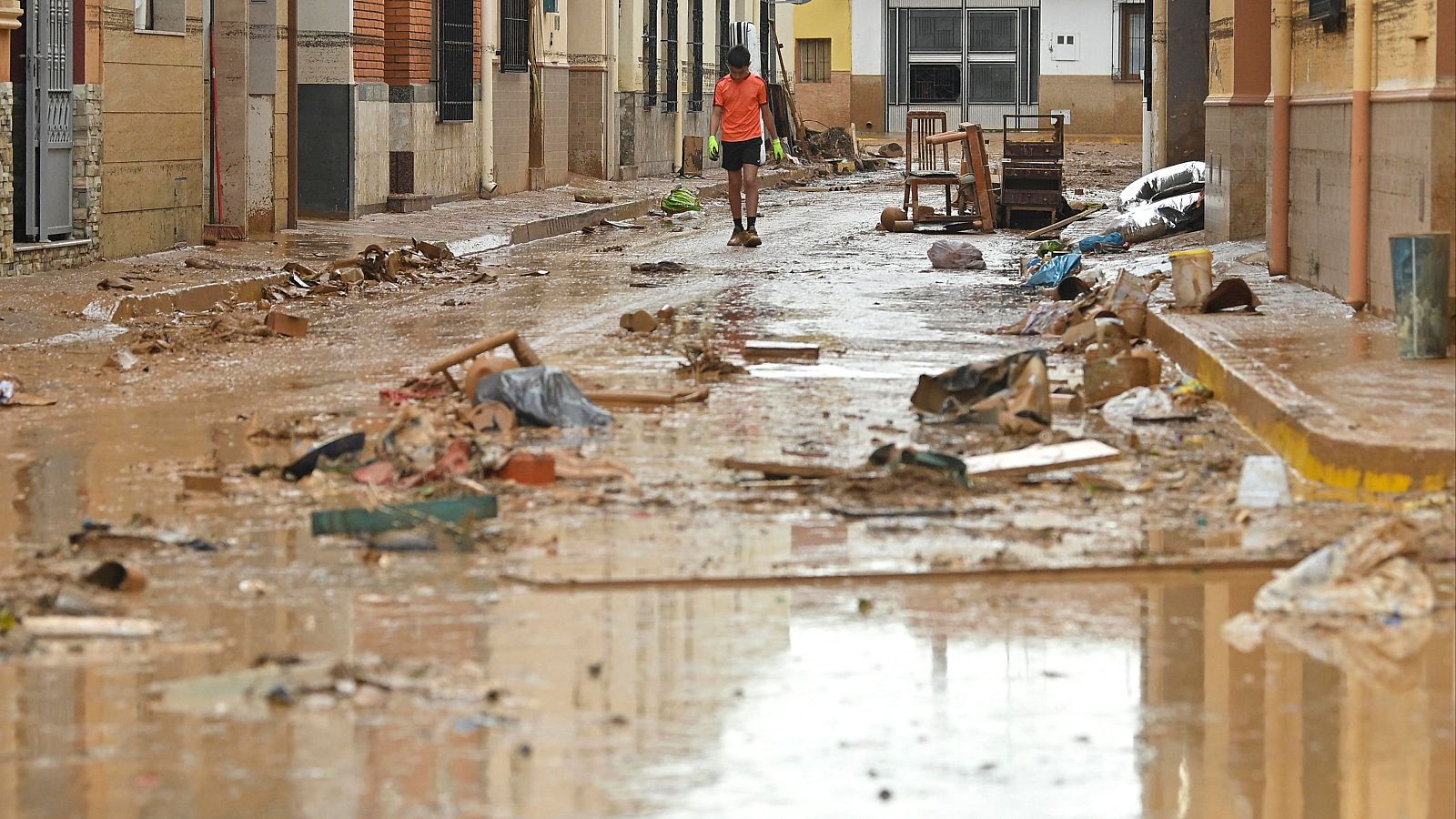 Consecuencias de la riada en Madrigueras