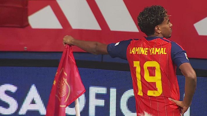 UEFA Nations League - Golazo de Lamine Yamal en el minuto 6 del España - Chequia (1-0) | Nations League