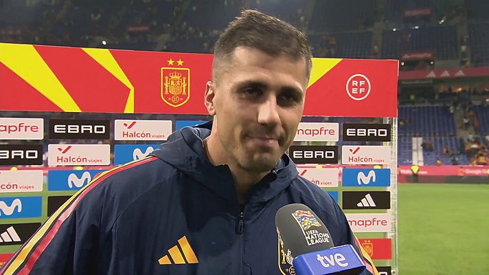 UEFA Nations League - Rodri Hernández, a TVE: "Necesitamos de todo el equipo"