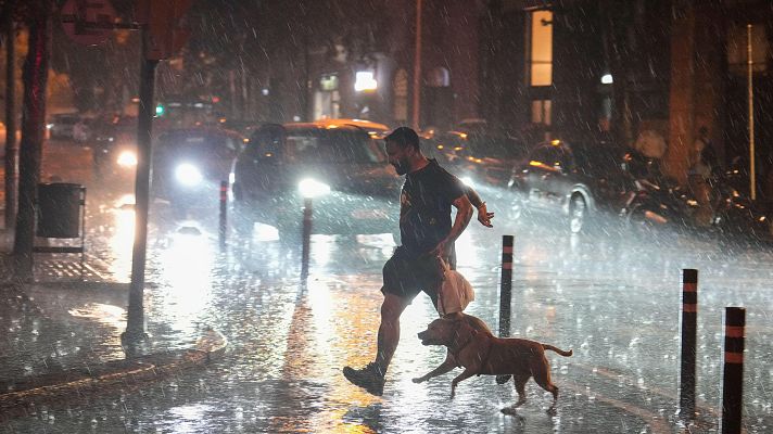El tiempo - Las lluvias se extienden a toda la Península