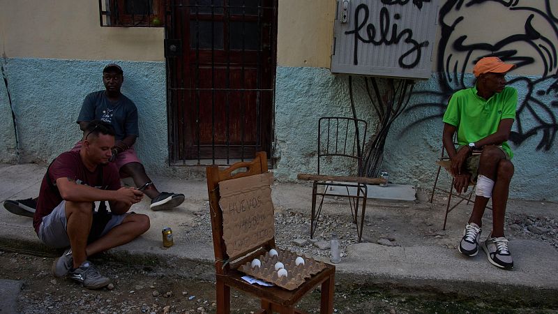 Una calle de la Habana