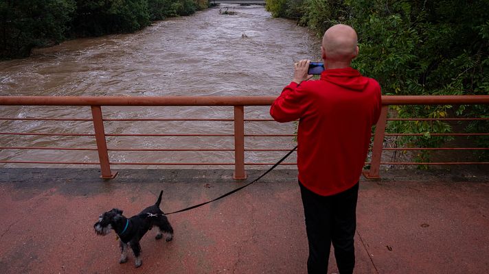El tiempo - Fuertes chubascos, con intensidades torrenciales en Girona