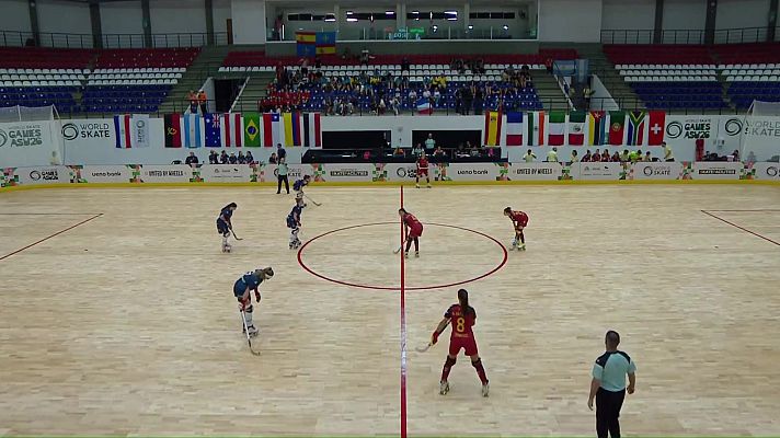 Hockey sobre patines - Campeonato del Mundo Femenino. 1ª fase: España - Francia 