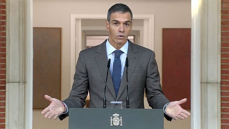 Pedro Sánchez anuncia elecciones anticipadas | Vídeo completo - La hora de La 1