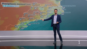 Nous aiguats en un octubre de contrastos: m�s de 300 litres a la costa i poca pluja a l'oest