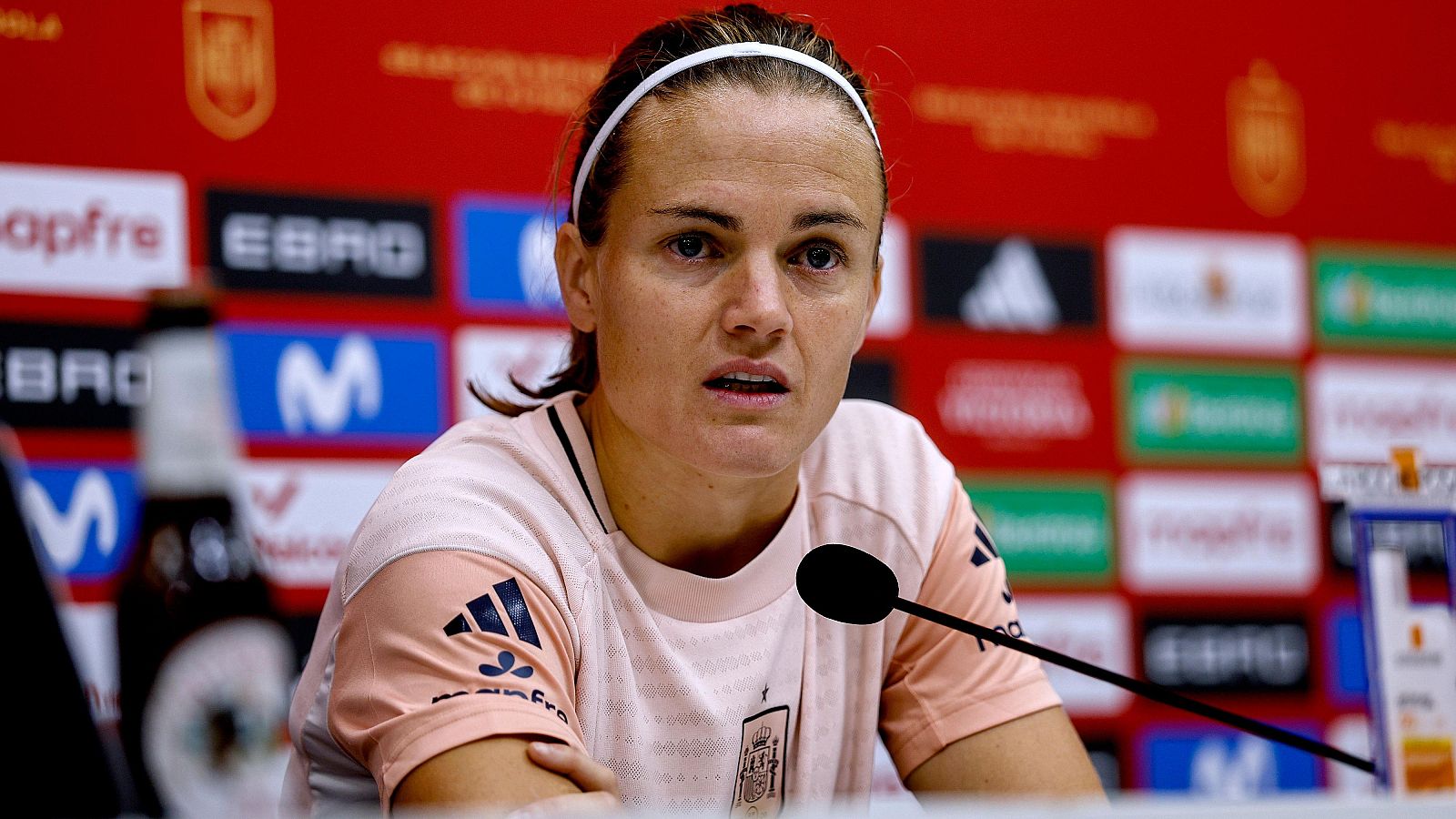 Irene Paredes, capitana de la selección española