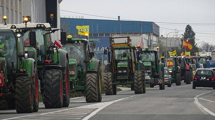 Noticias de Castilla-La Mancha - Tractorada en Toledo: agricultores y ganaderos salen a las calles