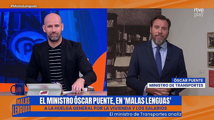 Malas lenguas - Óscar Puente responde a la polémica con el PP por su lesión